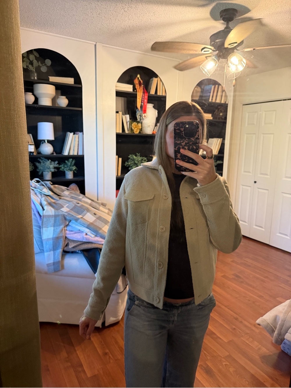 Button down coat